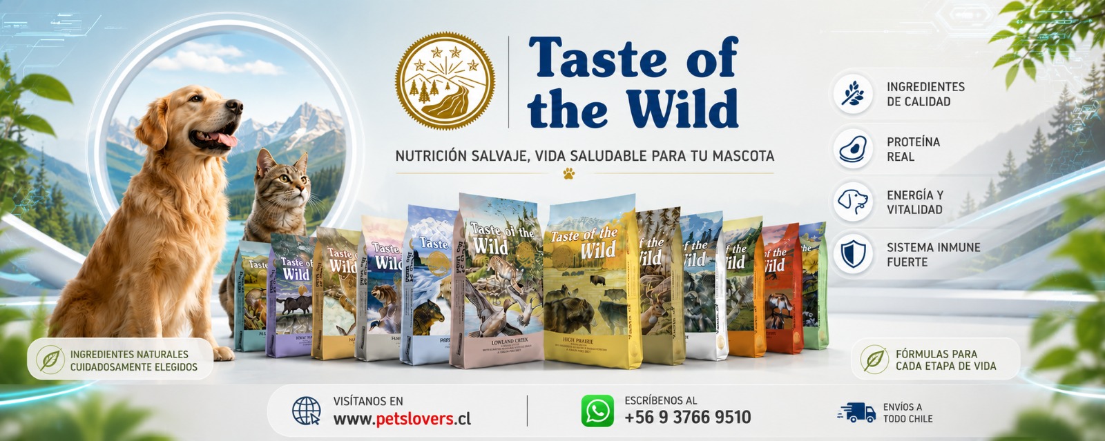 Petslovers - Tienda de alimentos y accesorios para mascotas perro, gatos y exoticos