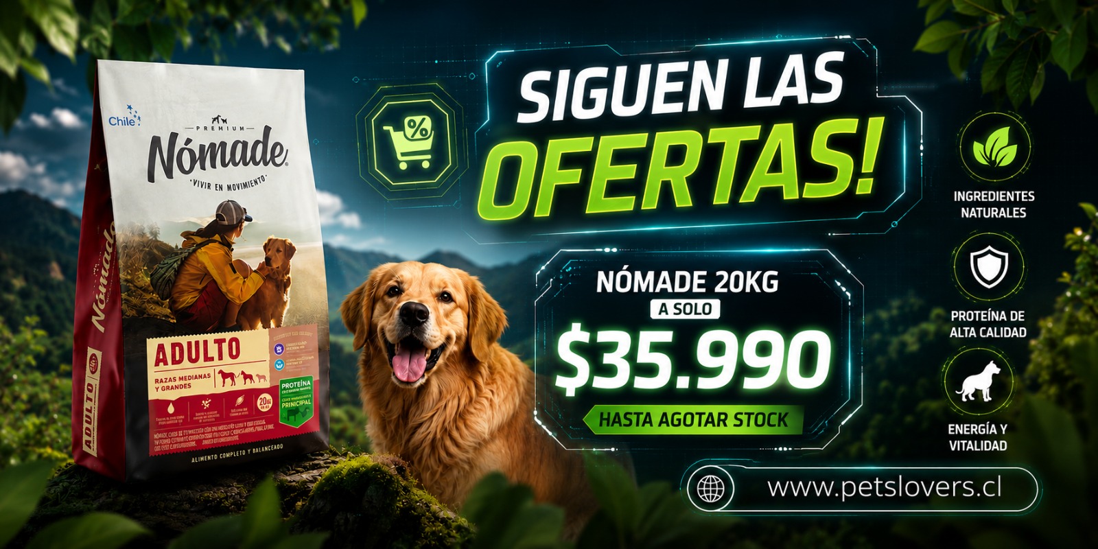Petslovers - Tienda de alimentos y accesorios para mascotas perro, gatos y exoticos
