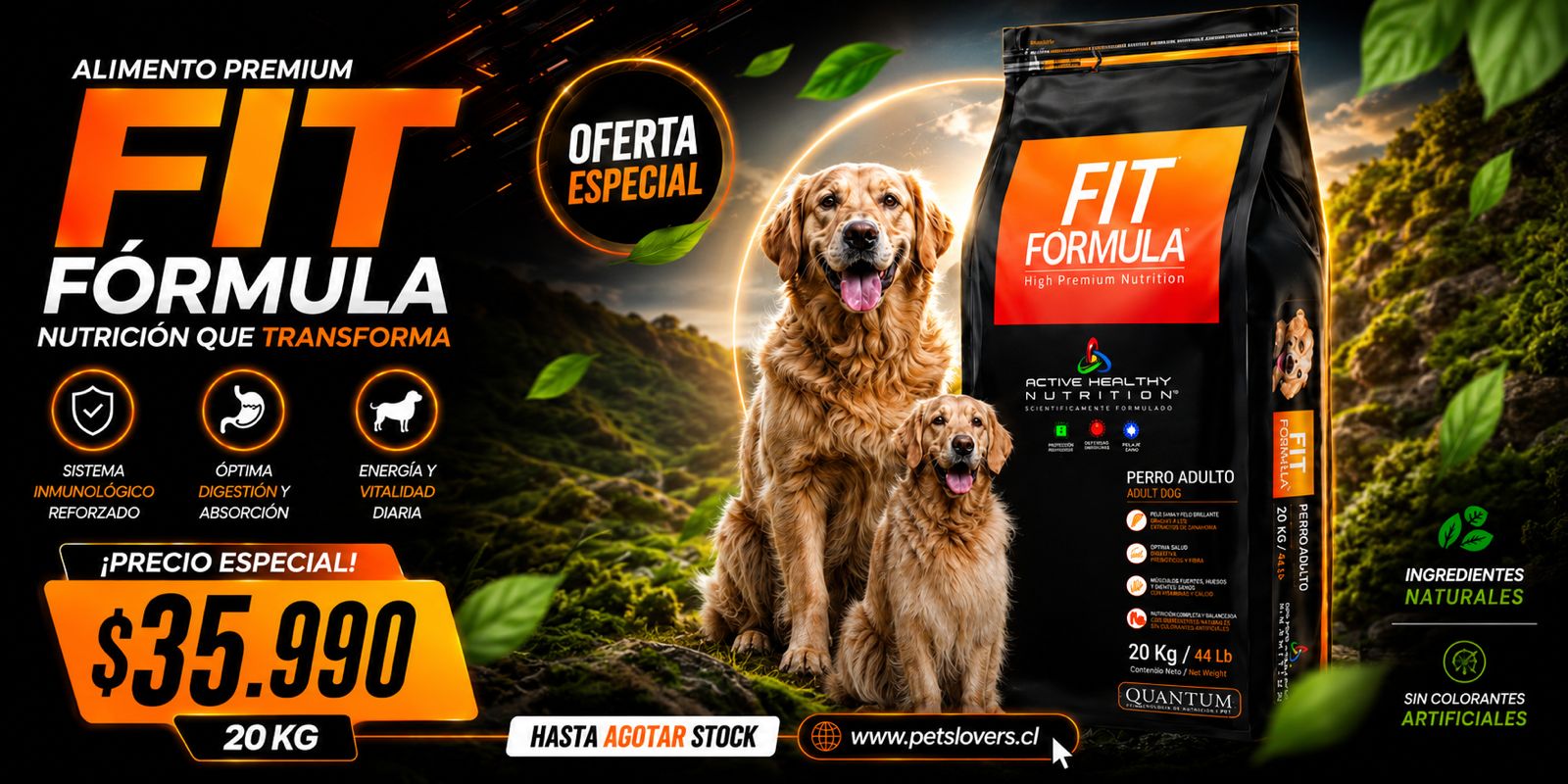Petslovers - Tienda de alimentos y accesorios para mascotas perro, gatos y exoticos