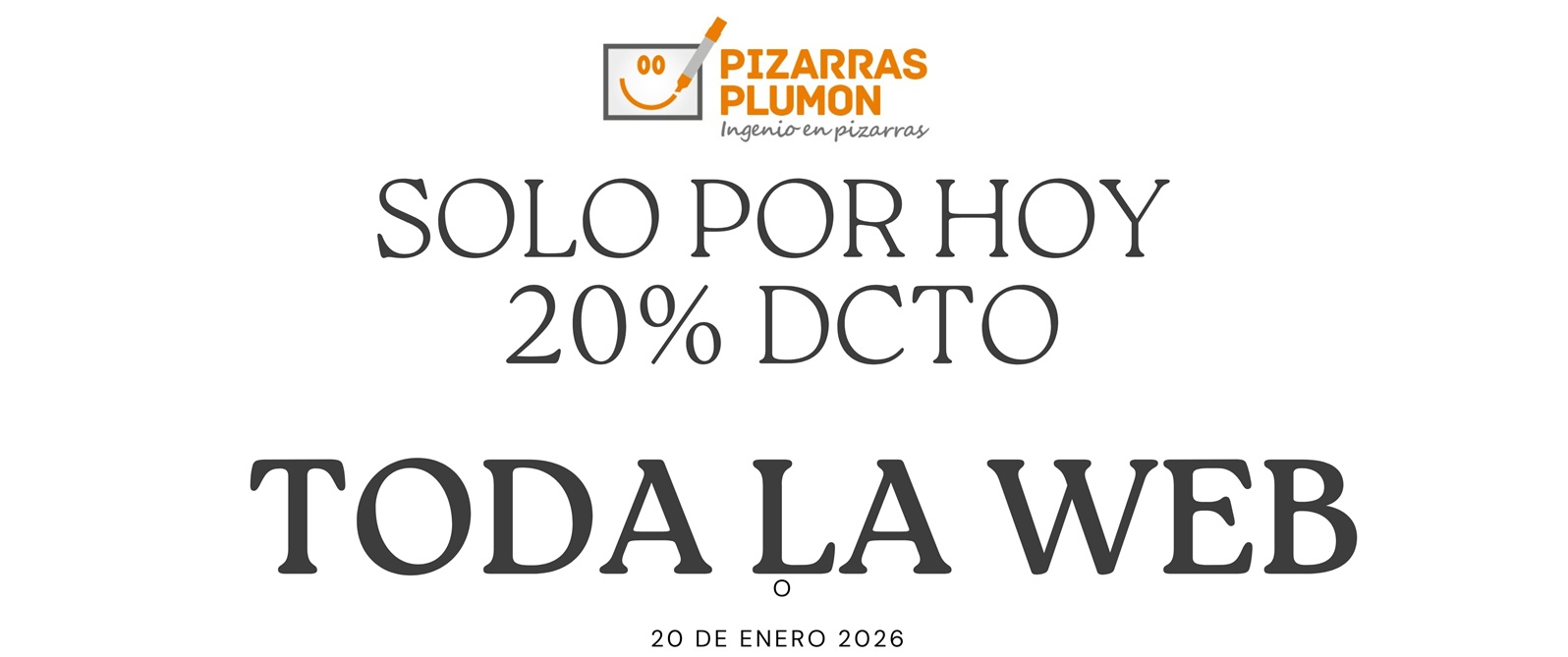 oferta pizarra