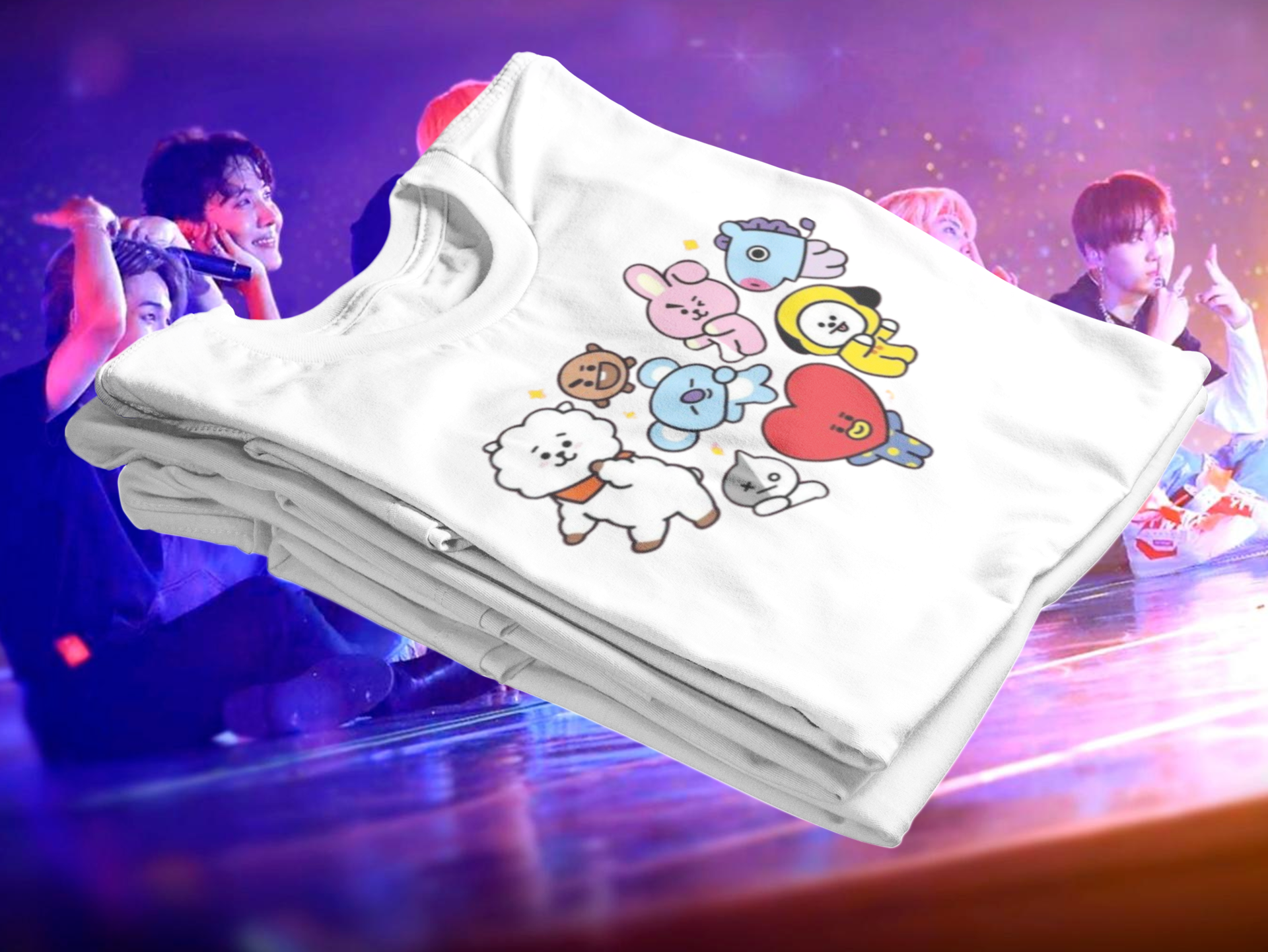 POLERAS MUNDO KPOP