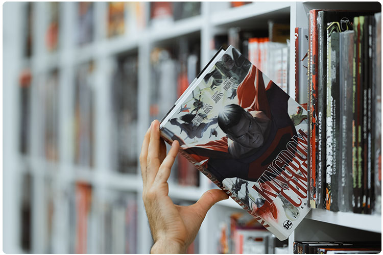 ¡Explora el universo de los cómics!<br>
<br>