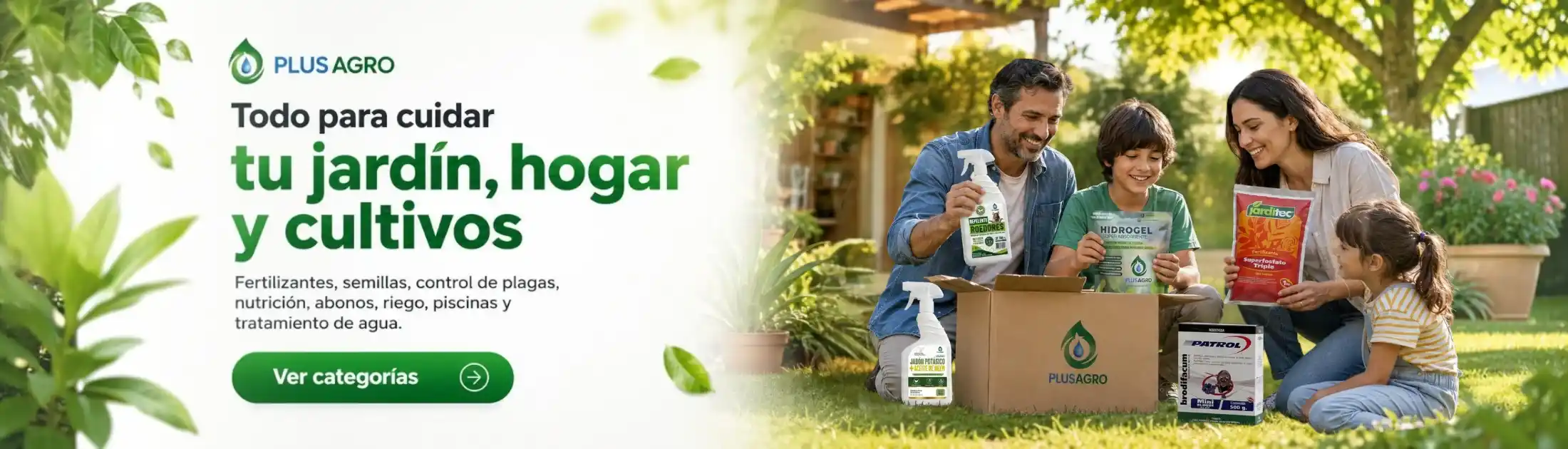 Plusagro | Jardín, Hogar y Agricultura