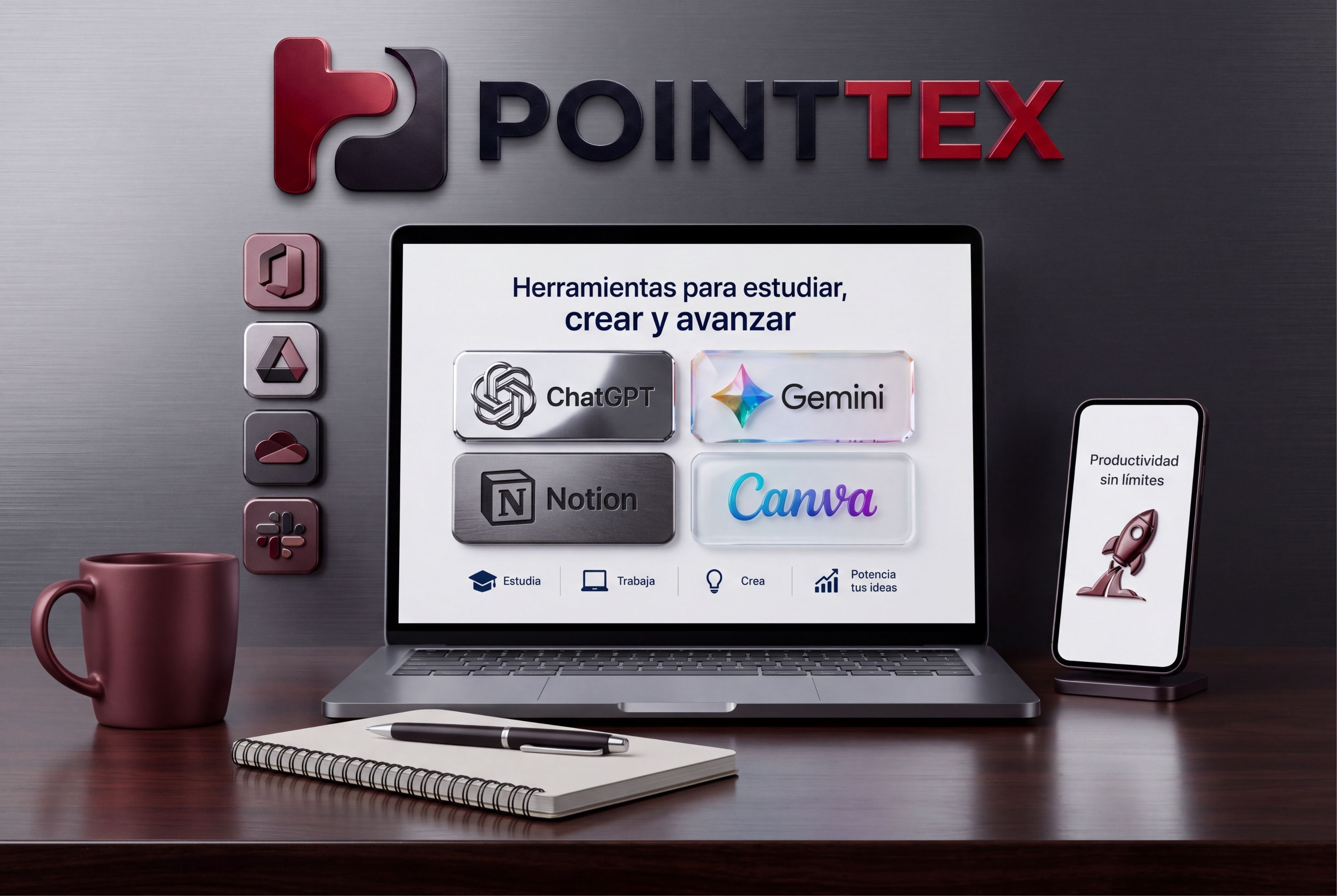 Productividad e <span style="color:#E31E24;">Inteligencia Artificial</span><br>
