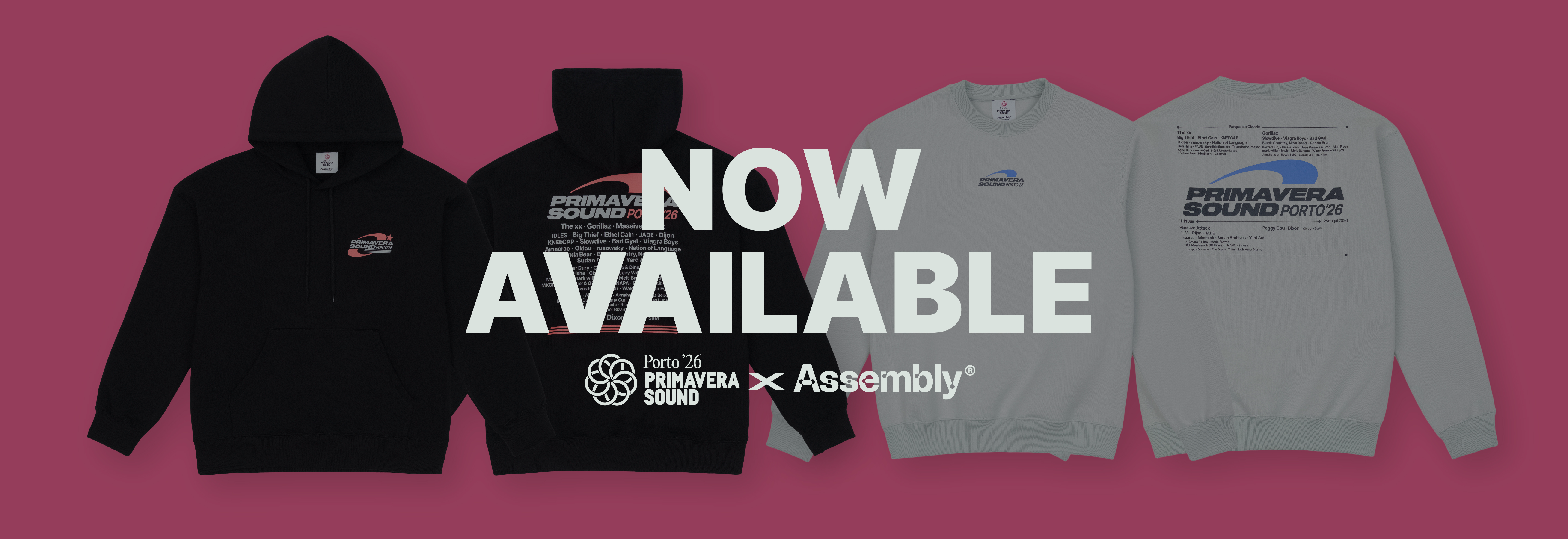 Merch Oficial Primavera Sound Porto