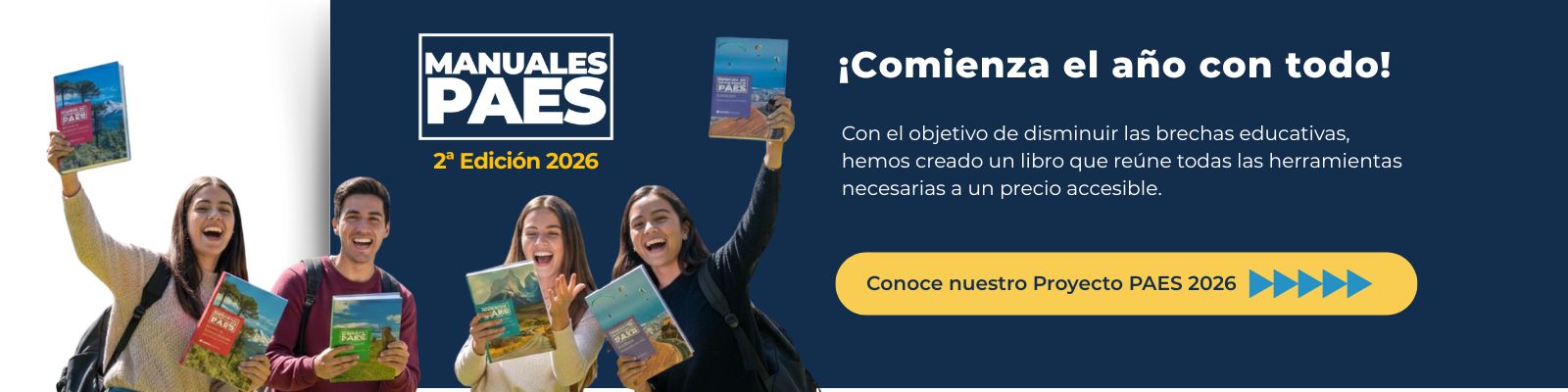 Venta de Manuales PAES actualizados y Libros Vicens Vives Chile"