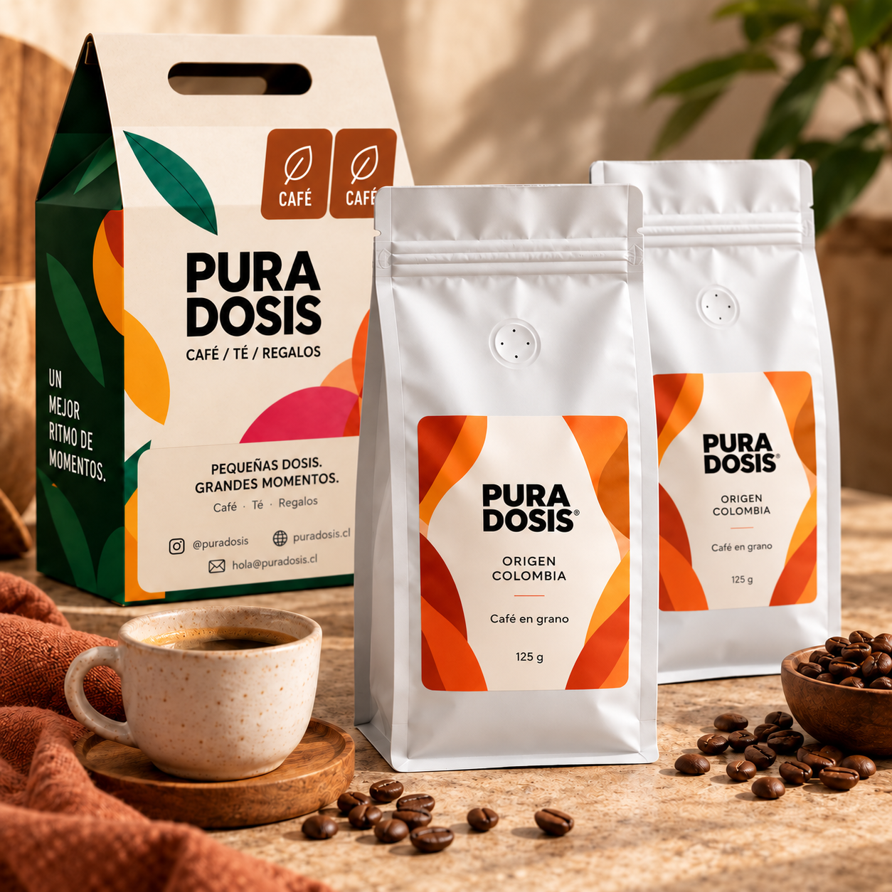 Un regalo para quien disfruta un buen café.