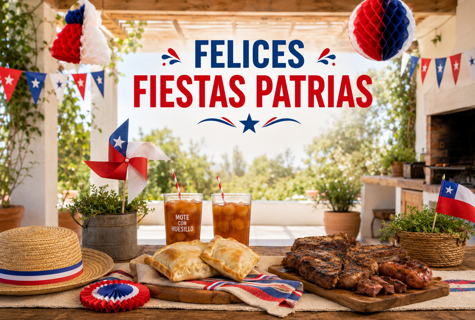 Decoracion fiestas patrias
