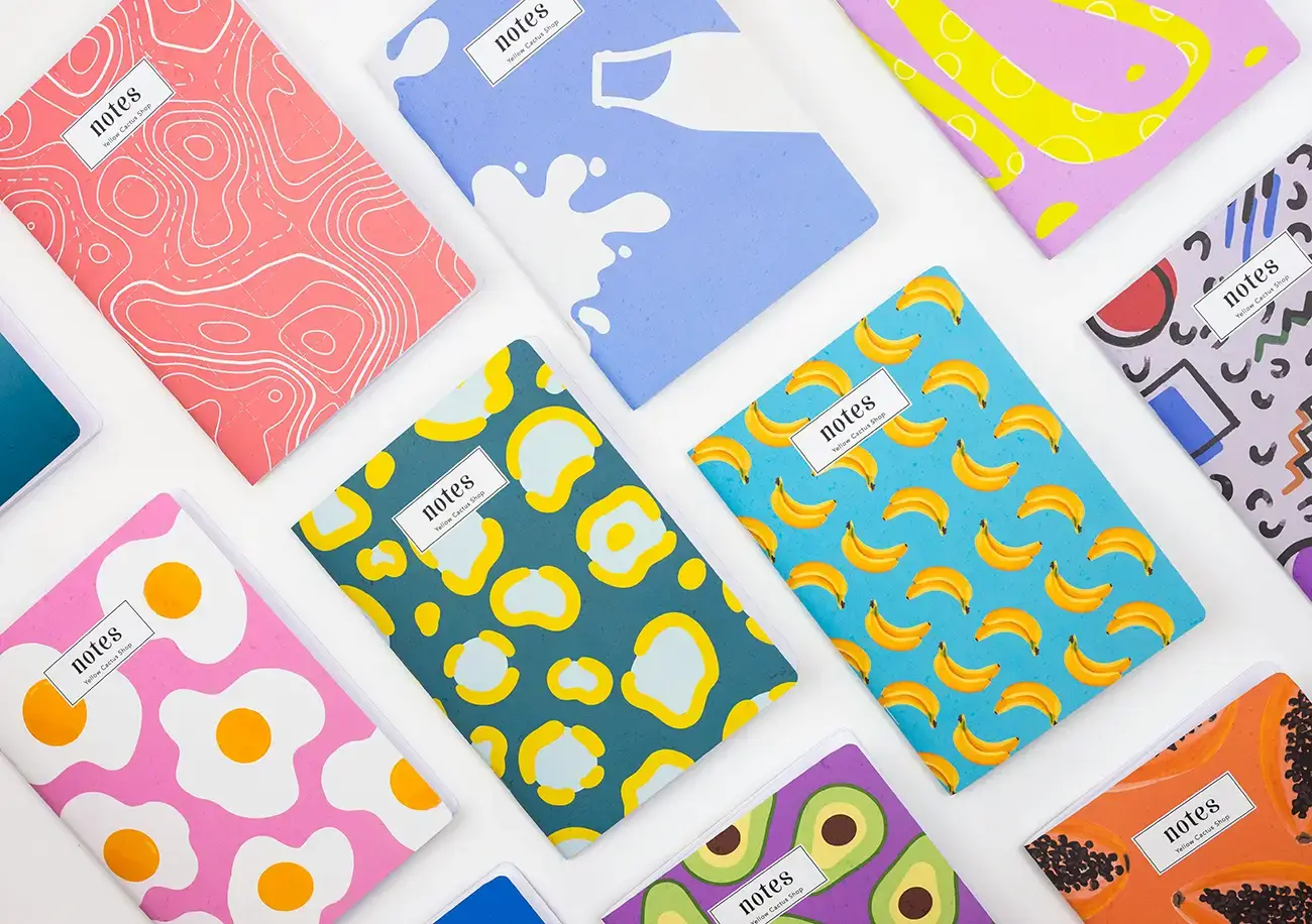 Unique notebooks for creative minds