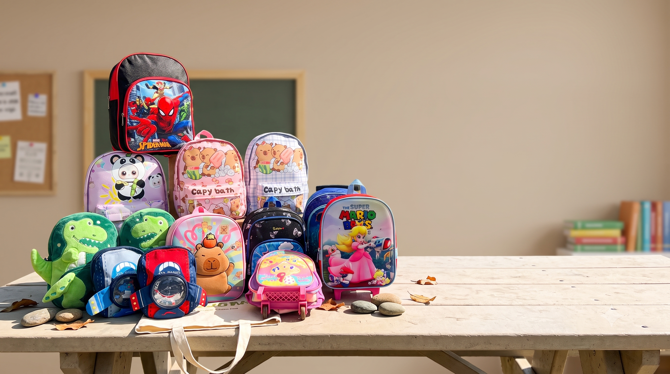 <div>Mochilas</div><div>Preescolar<br></div><div><br></div>