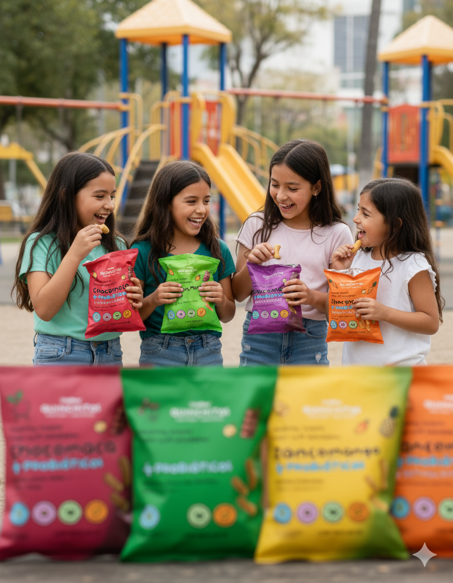 Quinchitos representa una propuesta de alimentación natural, saludable y funcional para los más pequeños.