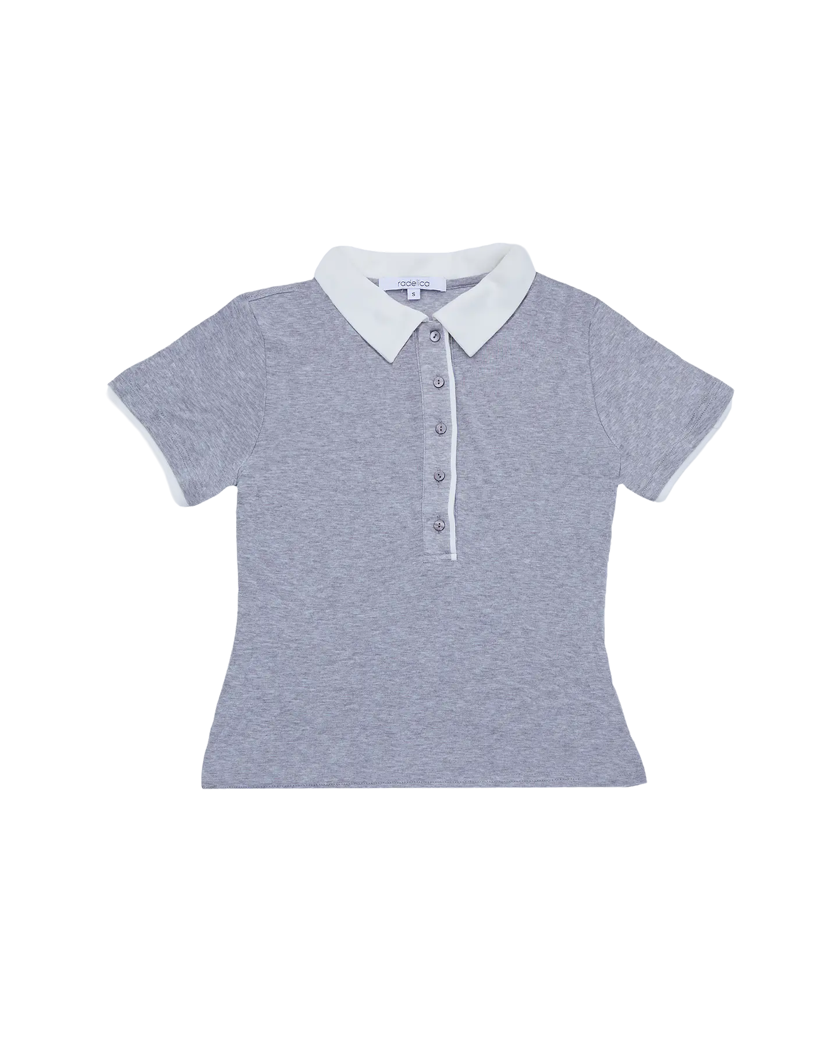 Polera Polo Bicolor