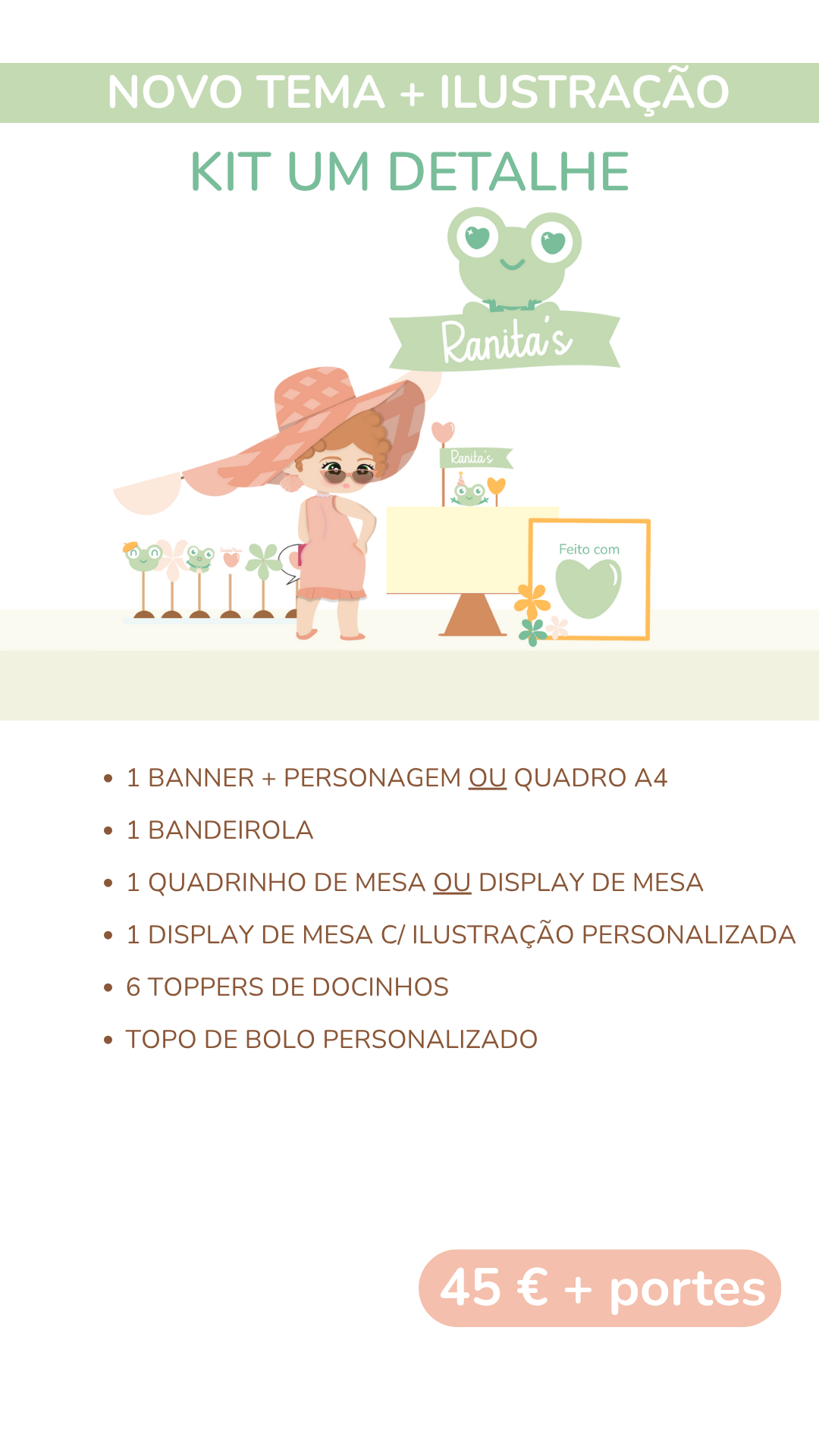 Ranita’s Places | Kits de Festa Personalizados, Ilustrações & Detalhes Mágicos
