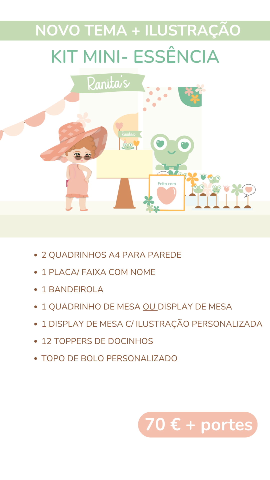 Ranita’s Places | Kits de Festa Personalizados, Ilustrações & Detalhes Mágicos