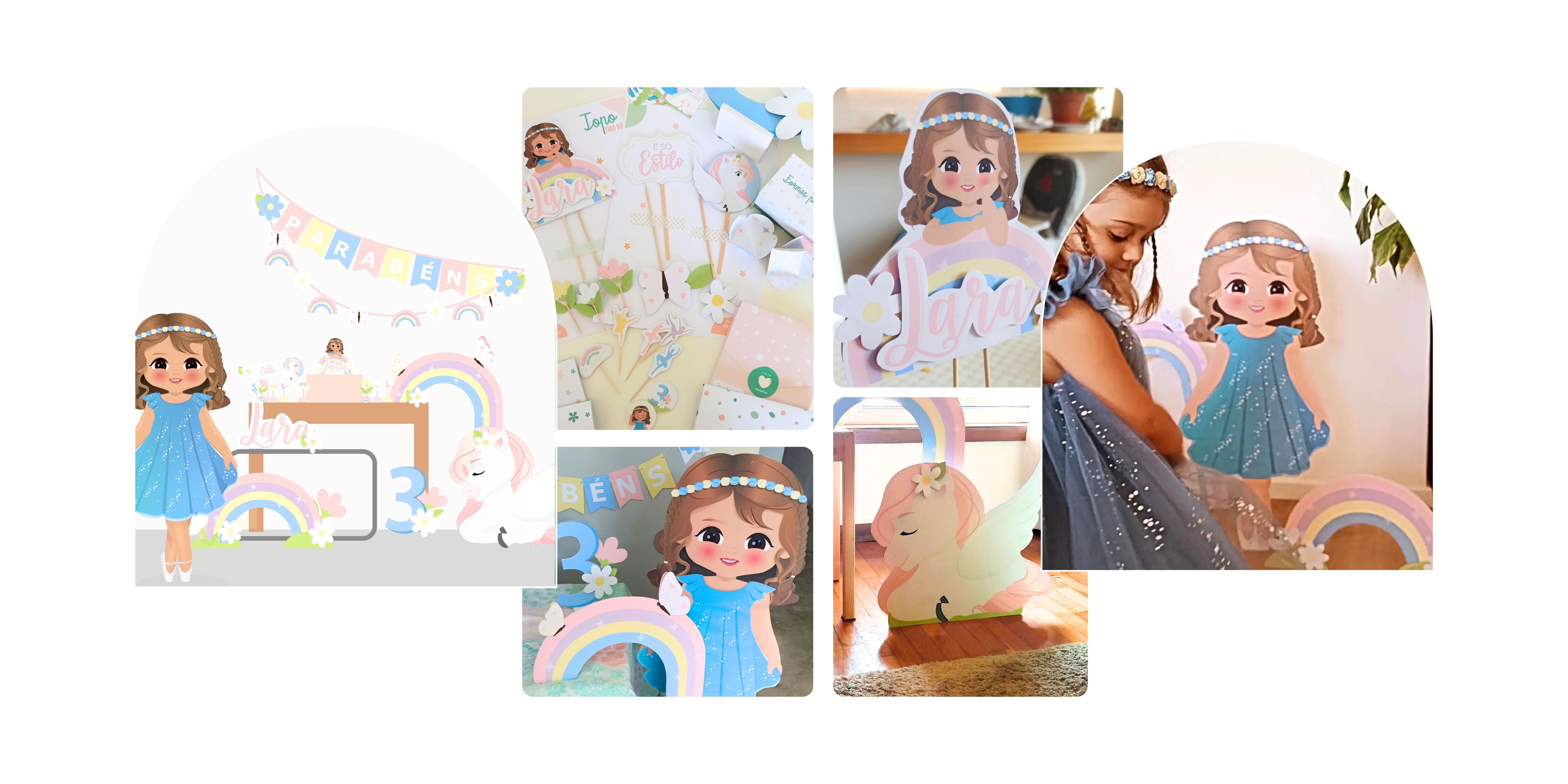 Ranita’s Places | Kits de Festa Personalizados, Ilustrações & Detalhes Mágicos