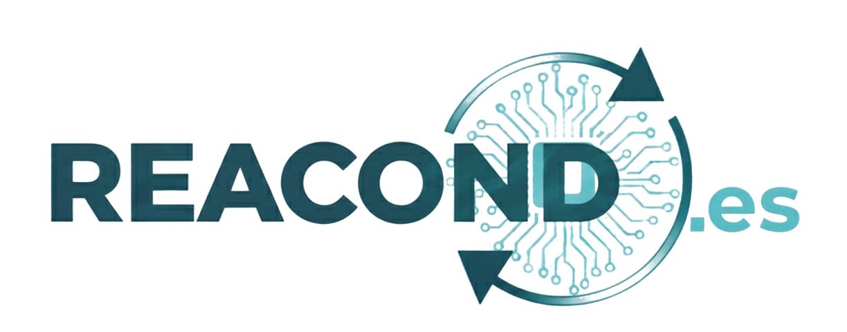 Logo de REACOND.es, tienda online de ordenadores reacondicionados