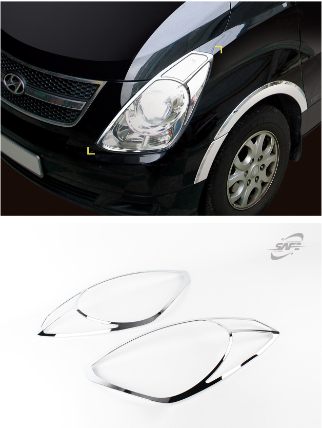 Focos y ruedas cromadas