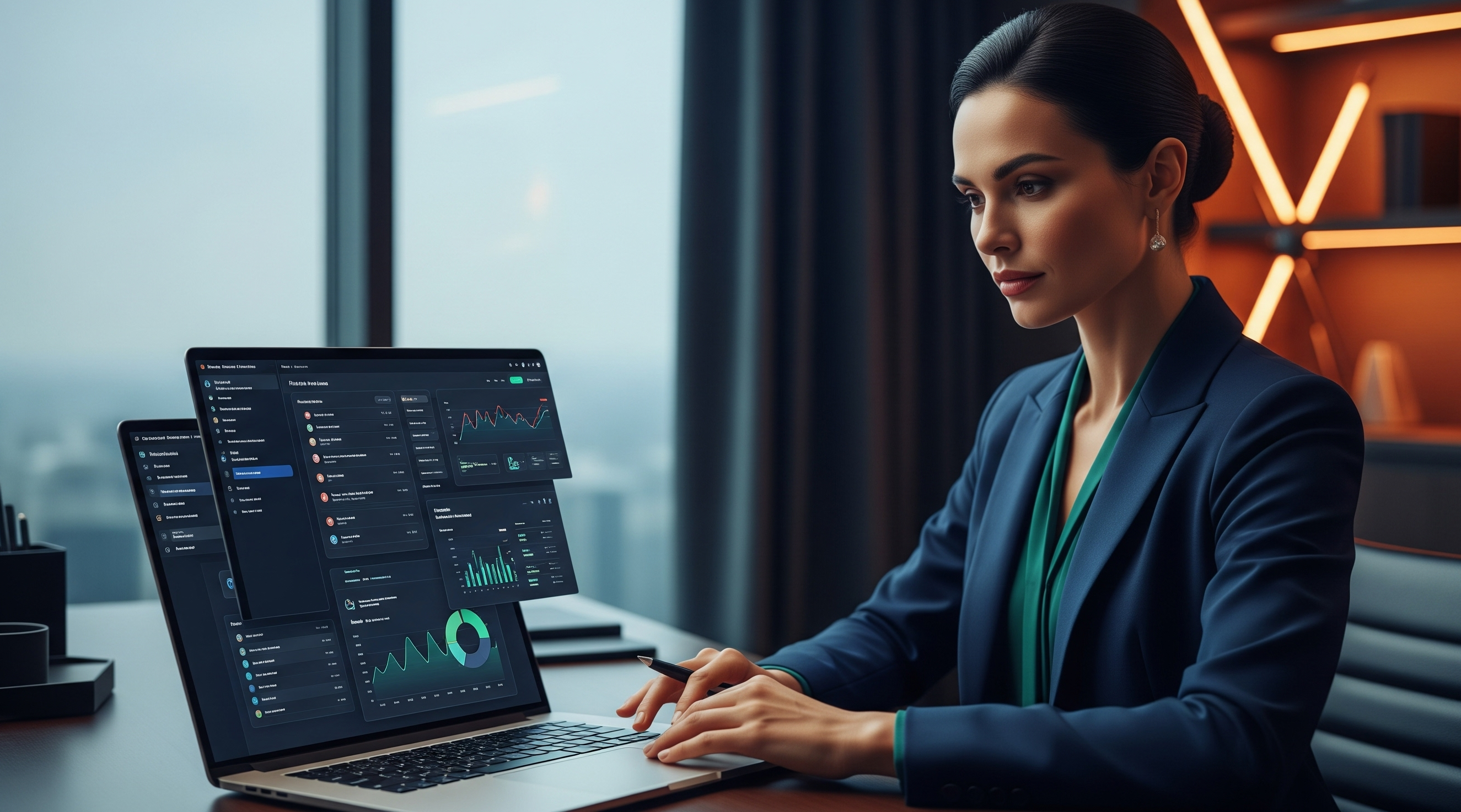 Banner de portátil recondicionado da Recondi para produtividade empresarial e mobilidade profissional