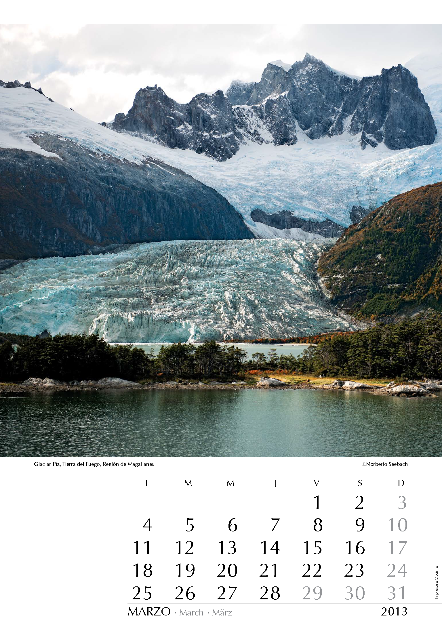 Glaciar Pía, Tierra del Fuego