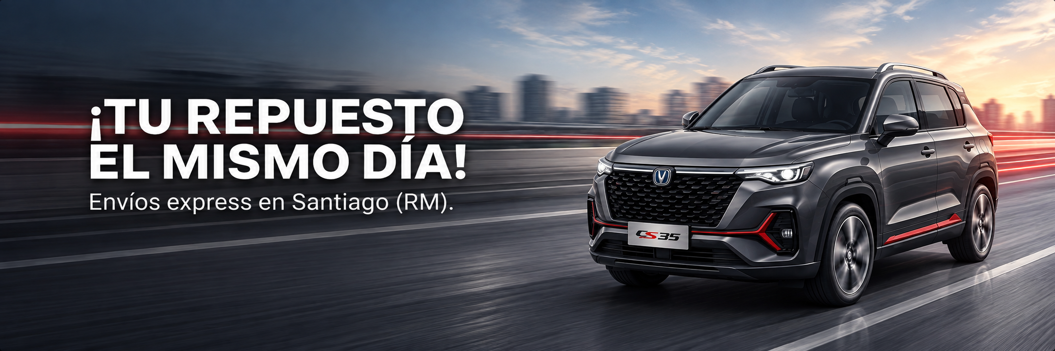 epuestos para autos chinos en Chile con entrega el mismo día en Santiago
