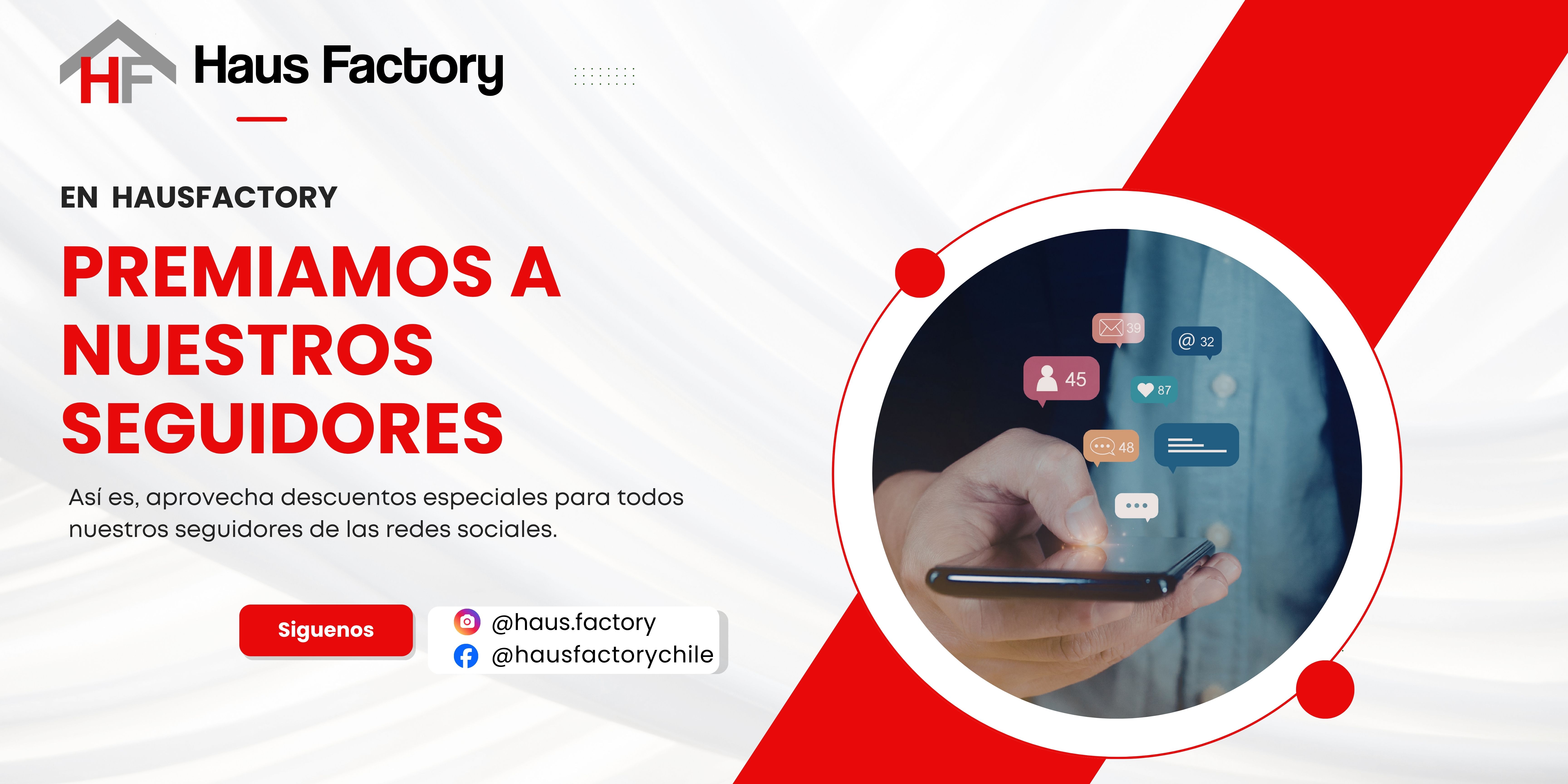 Premiamos a Nuestros Seguirdores