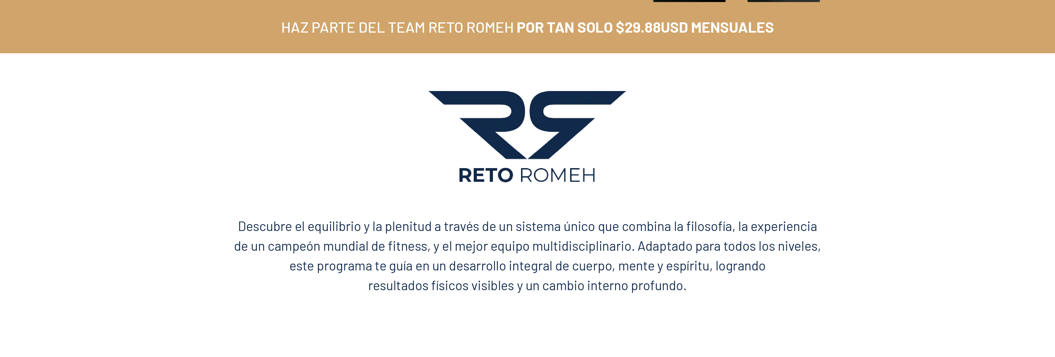 Reto Romeh Promociones 