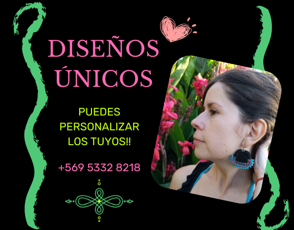 Aros diseño unico hechos de materiales reciclados