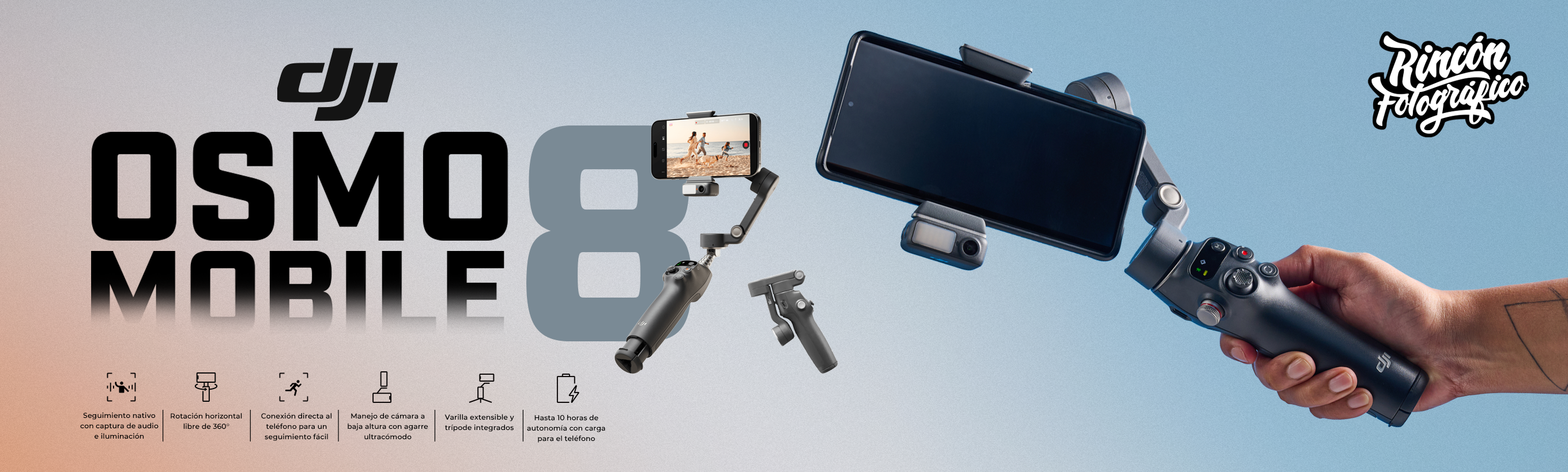 Nuevo DJI Osmo Mobile 8