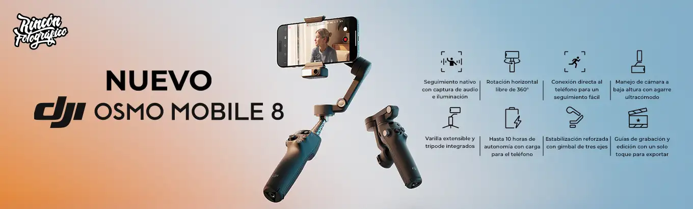 Nuevo DJI Osmo Mobile 8