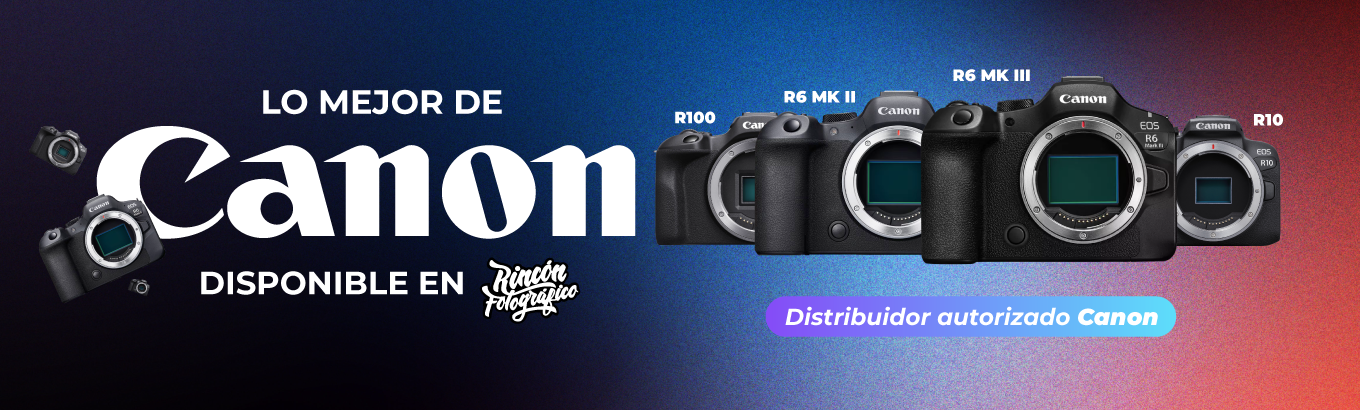 Canon camaras y lentes