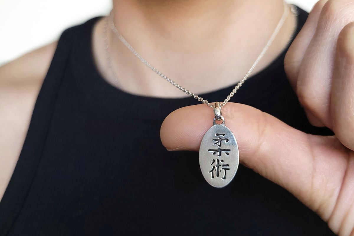 Joyas de plata para karate y jiu-jitsu — colgantes de artes marciales hechos a mano,regalo para deportistas,  Ring Fit Chile