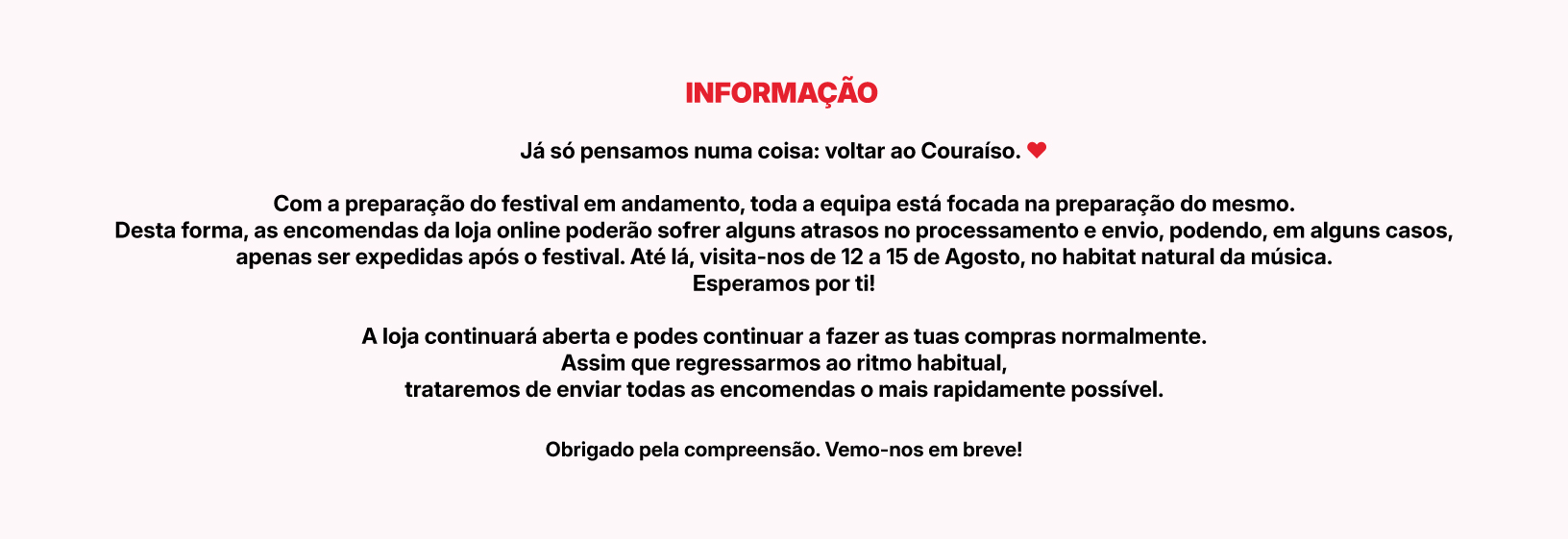 Merch Oficial Vodafone Paredes de Coura