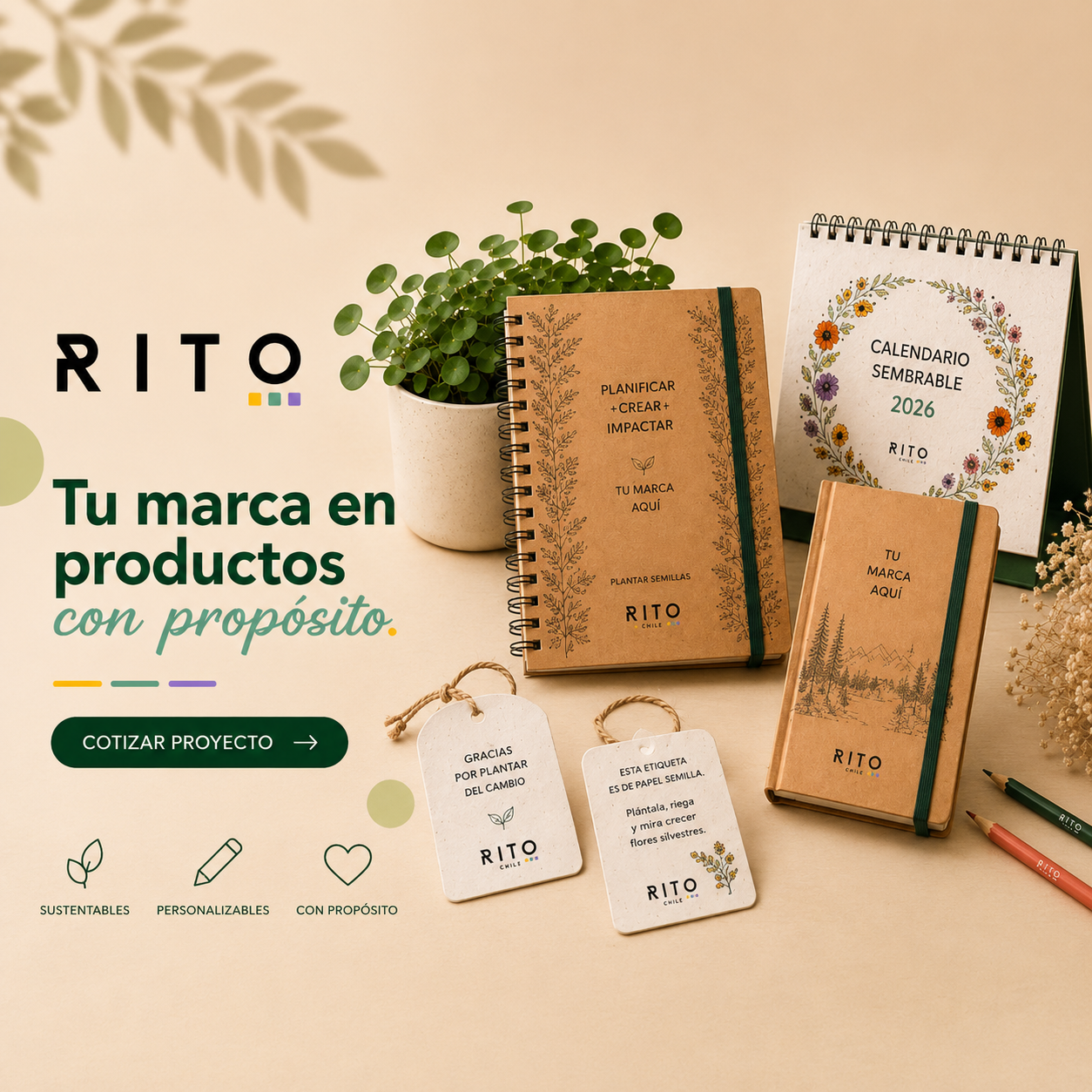 Productos Personalizados con Propósito