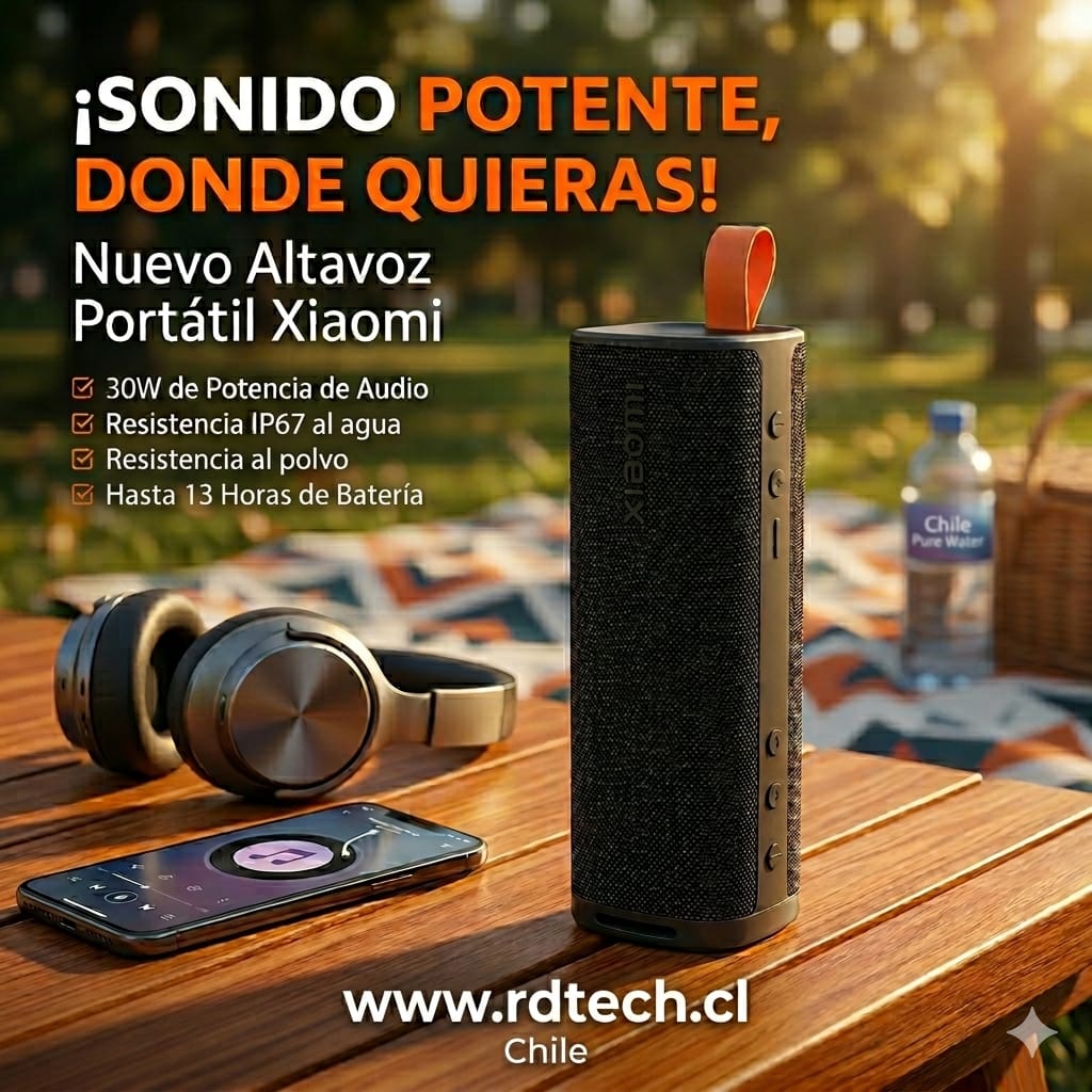 Parlante Portátil Xiaomi Sound Outdoor 30W - Black