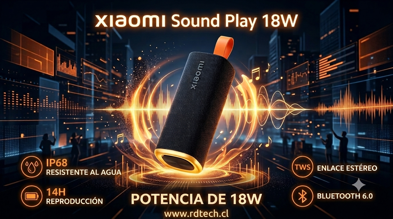 Parlante Xiaomi Sound Play 18W Negro