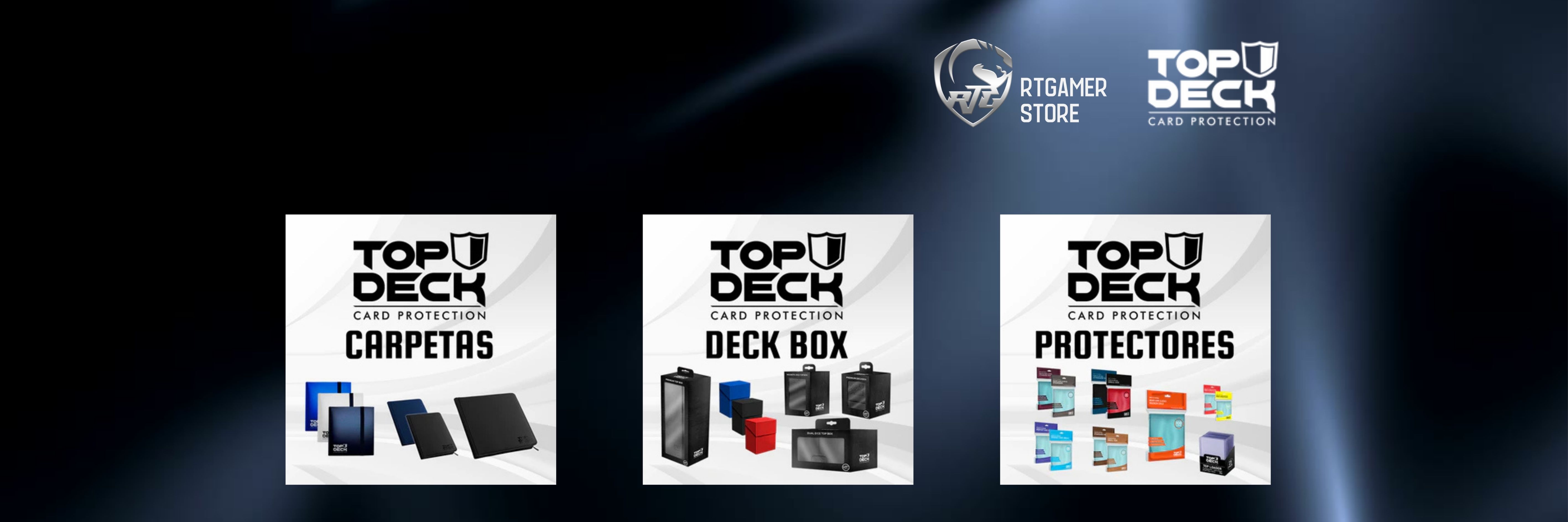 Protege tus cartas y juegos con Top Deck