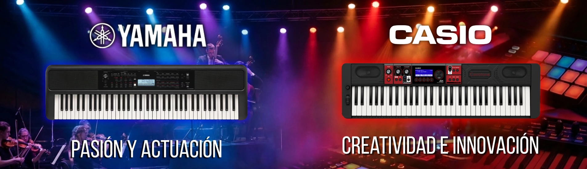 Teclados y Pianos
