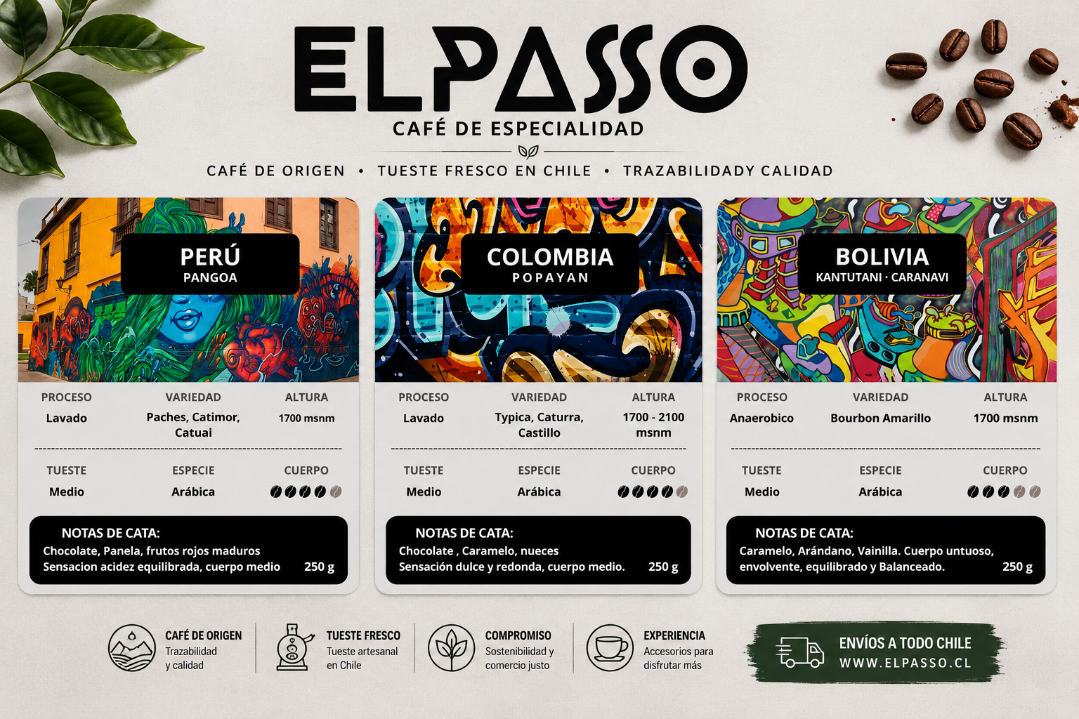 <strong> Conoce nuestros cafés de origen