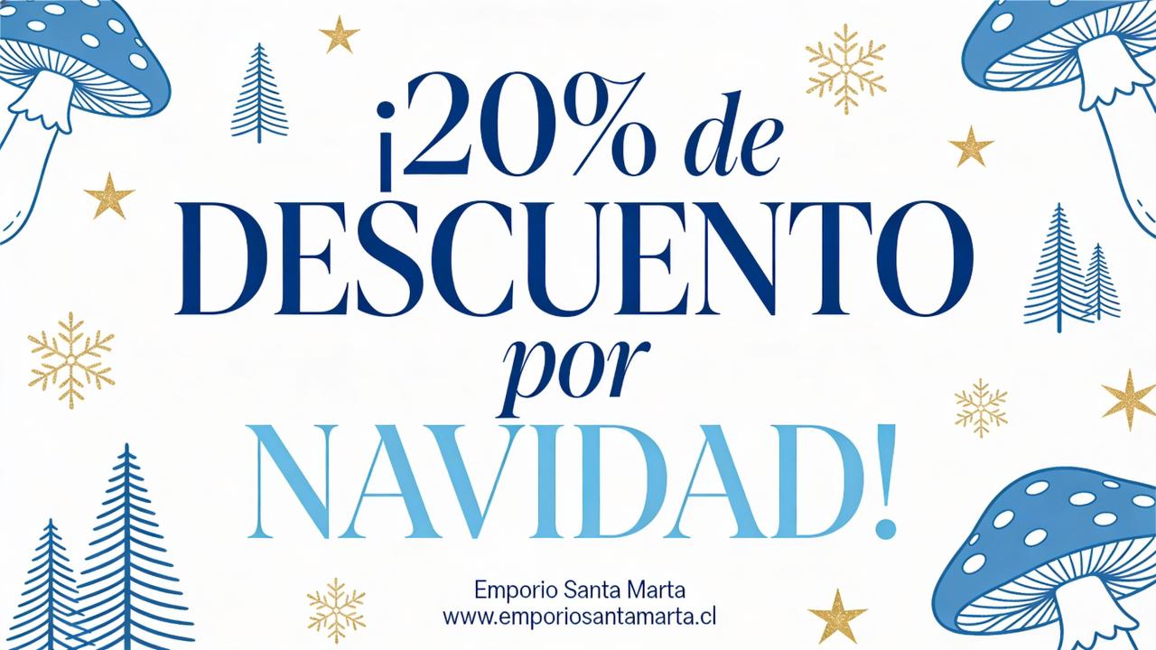20% de Descuento en toda la Tienda