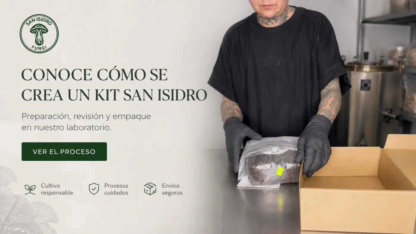 Proceso de compra San Isidro Fungi