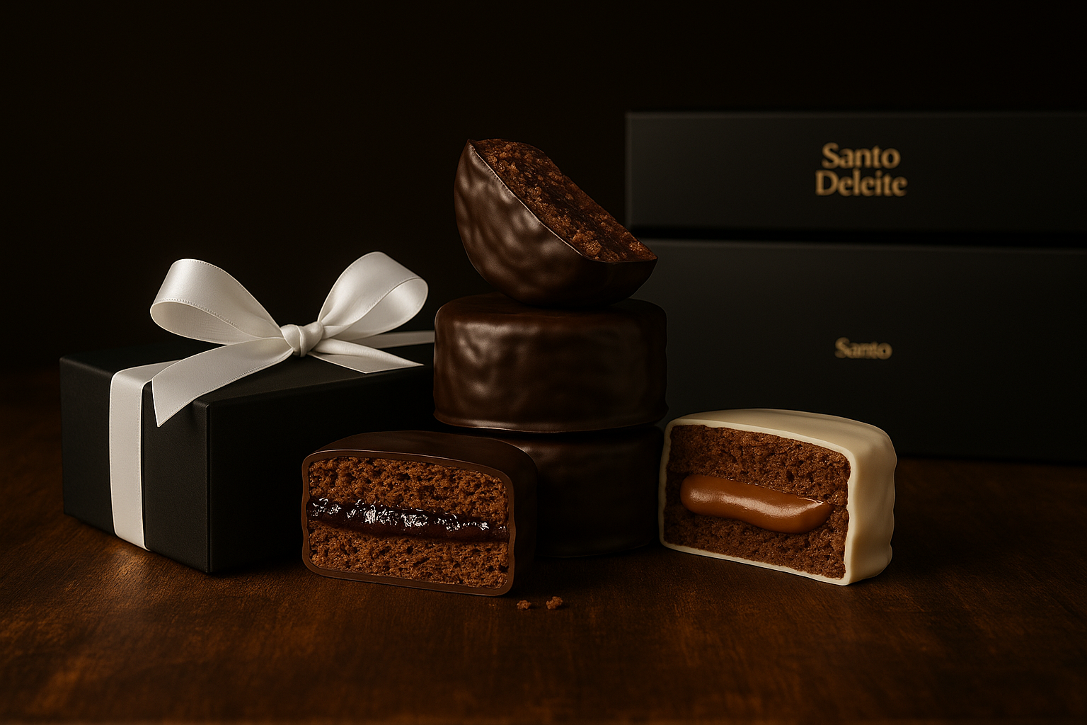 Alfajores artesanales premium para disfrutar, regalar y compartir.