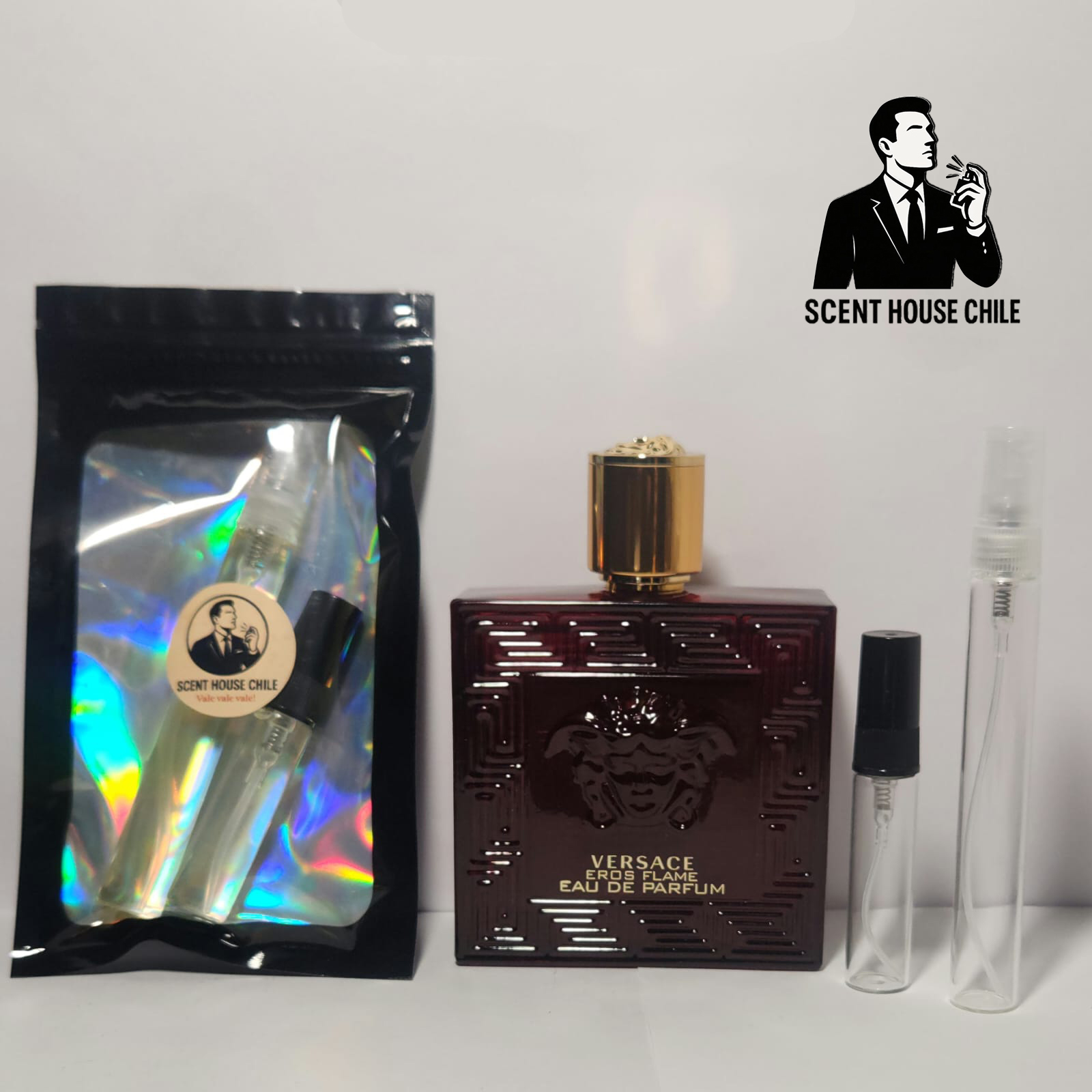 Cítrico, avainillado y especiado.<br><b>Versace Eros Flame.</b>