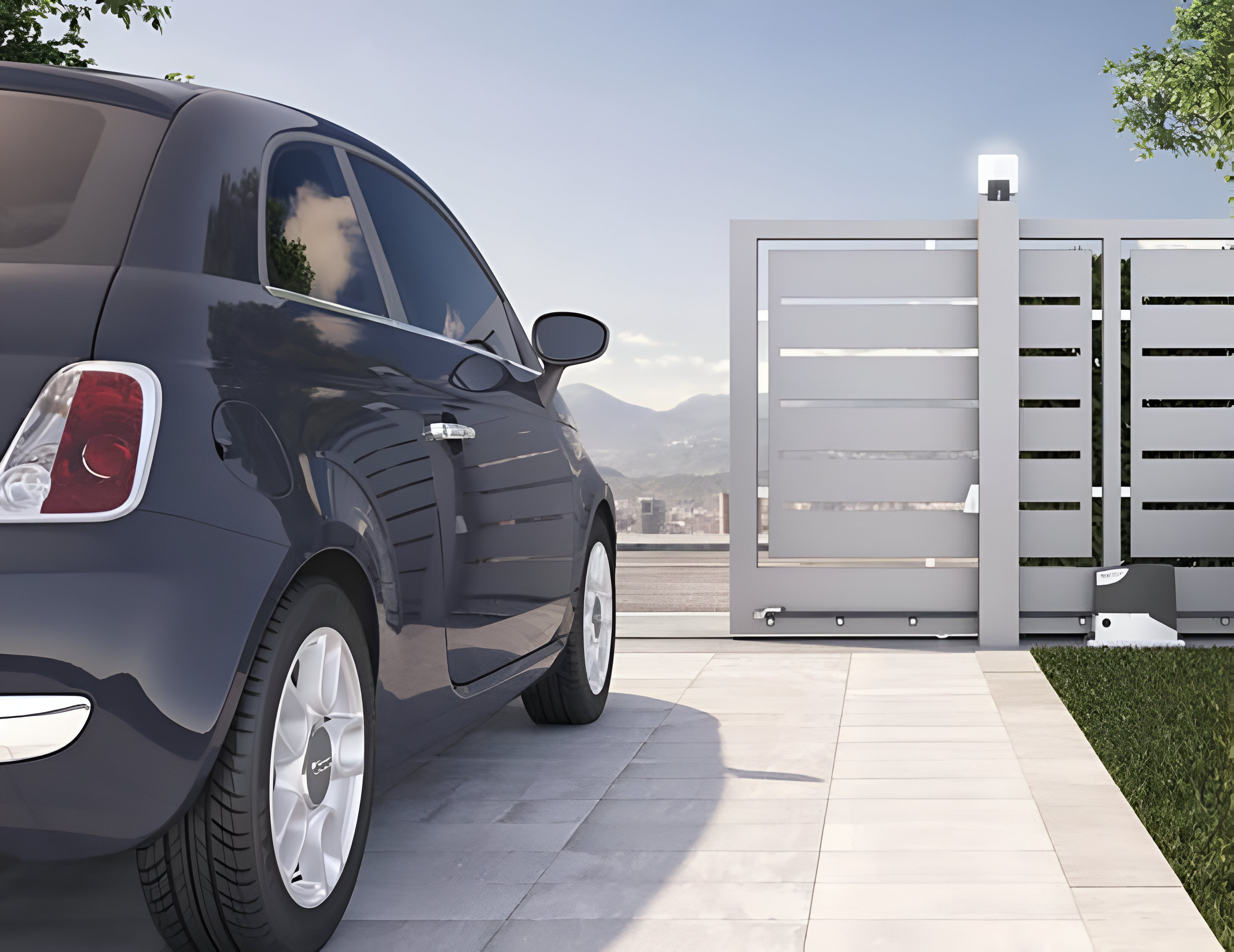 Automatización inteligente para puertas correderas