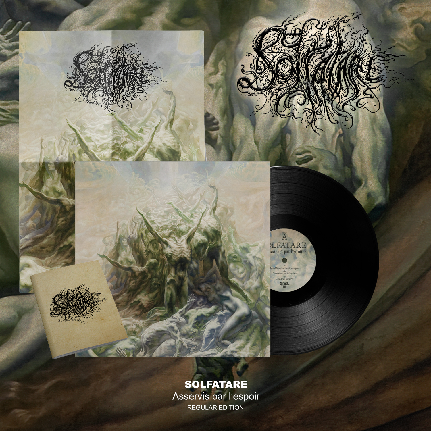 SOLFATARE - Asservis par l’espoir - LP BLACK