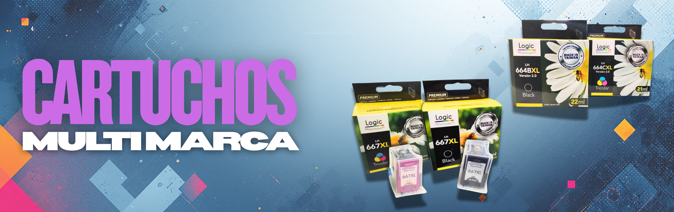 Cartuchos Multimarca