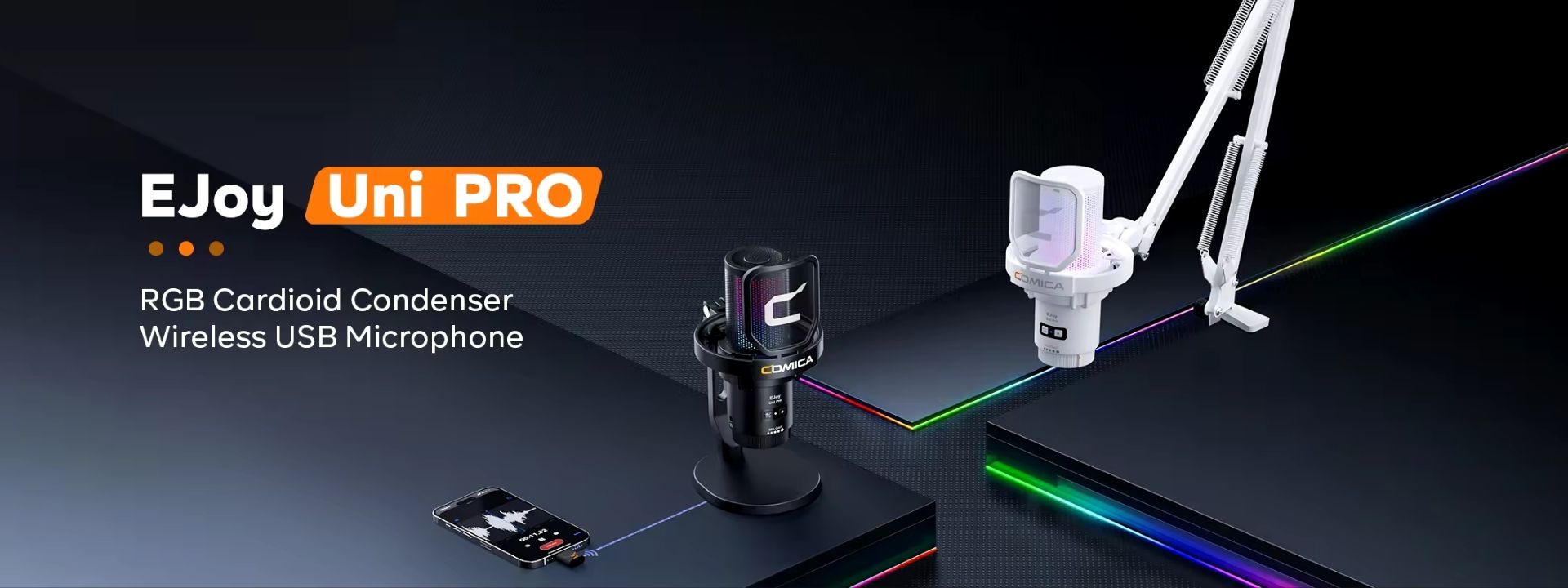 Comica Audio Microfono Streaming