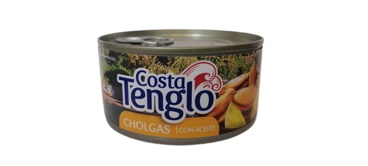Cholgas en aceite - 200 g - Costa Tenglo