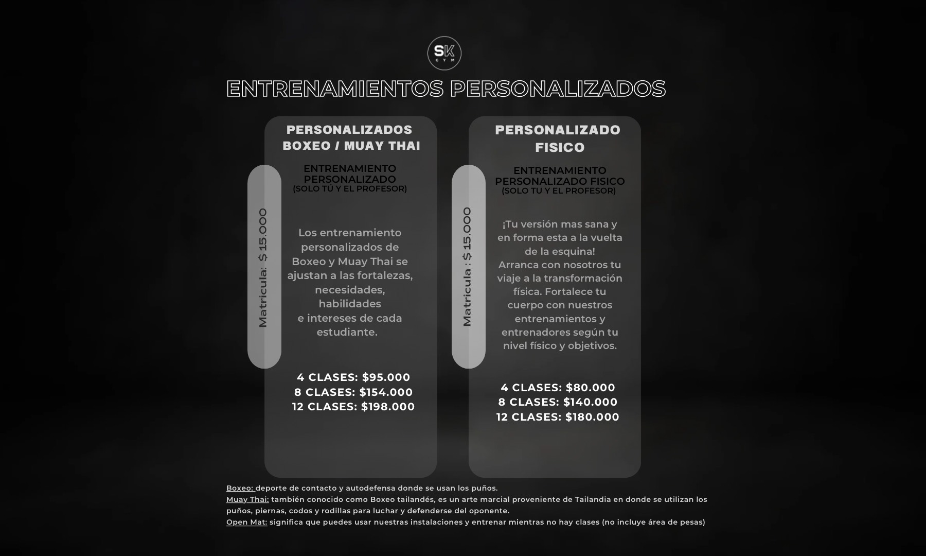 Planes mensuales grupales