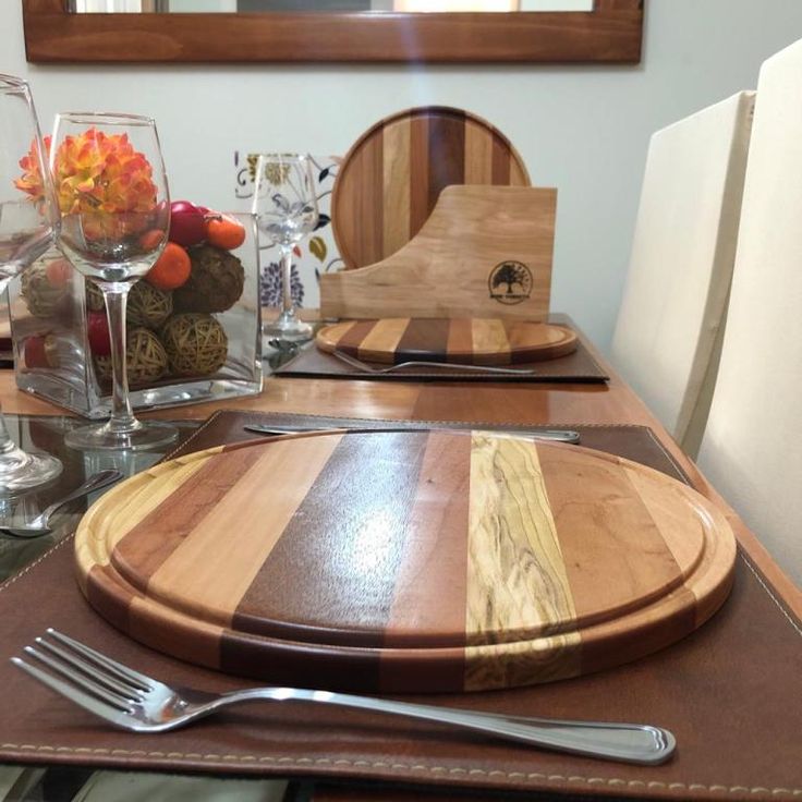 Platos con Cera de abejas wood Wax