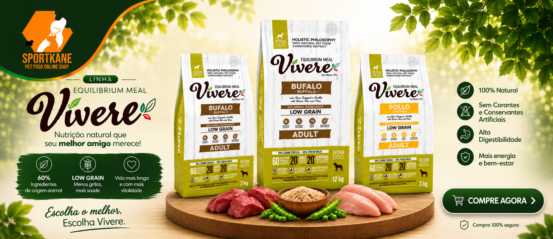 SPORTKANE – Loja Online de Ração e Suplementos Premium para Cães e Gatos